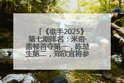 《歌手2025》第七期排名：米奇·盖顿首夺第一，陈楚生第二，郑欣宜将参加下一轮张榜赛