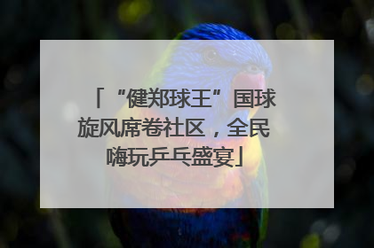 “健郑球王”国球旋风席卷社区，全民嗨玩乒乓盛宴