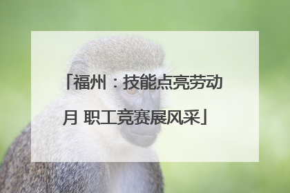 福州：技能点亮劳动月 职工竞赛展风采