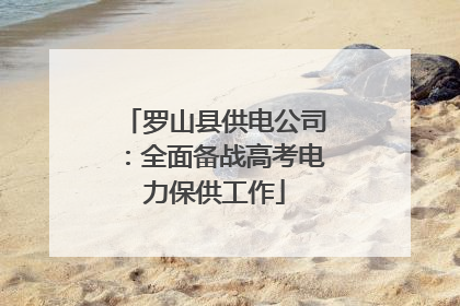罗山县供电公司：全面备战高考电力保供工作
