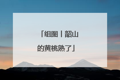 组图丨韶山的黄桃熟了
