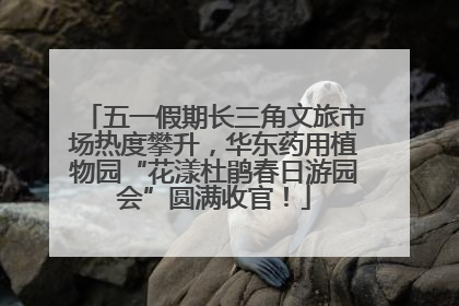 五一假期长三角文旅市场热度攀升，华东药用植物园“花漾杜鹃春日游园会”圆满收官！
