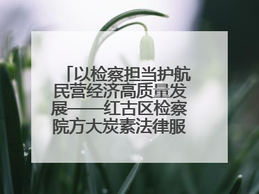 以检察担当护航民营经济高质量发展——红古区检察院方大炭素法律服务站揭牌彰显法治护航深度