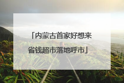 内蒙古首家好想来省钱超市落地呼市