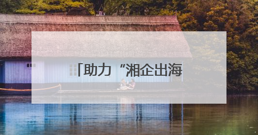 助力“湘企出海”，湖南省湘非经贸商会成立