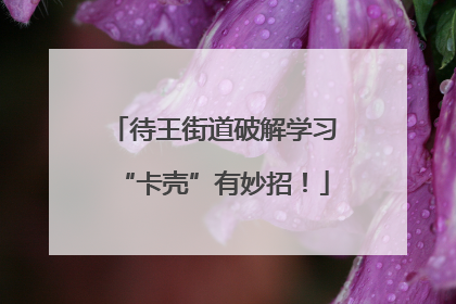 待王街道破解学习“卡壳”有妙招！