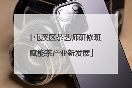 屯溪区茶艺师研修班赋能茶产业新发展