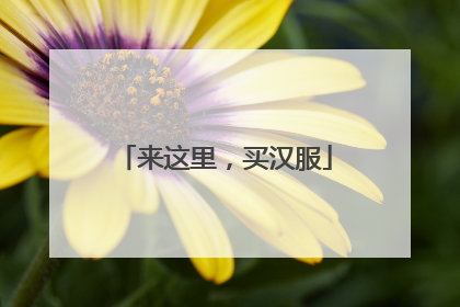 来这里，买汉服