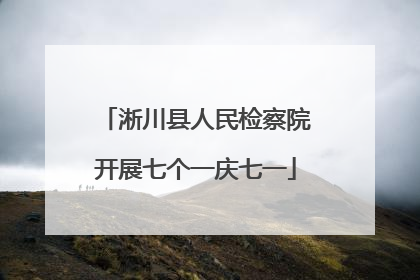 淅川县人民检察院开展七个一庆七一