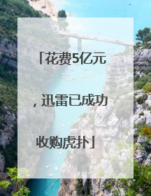 花费5亿元，迅雷已成功收购虎扑