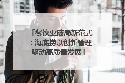 餐饮业破局新范式：海底捞以创新管理驱动高质量发展